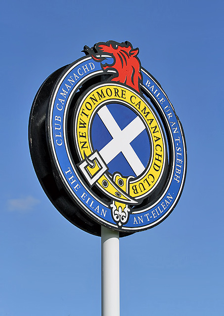 Newtonmore Camanachd Club sign